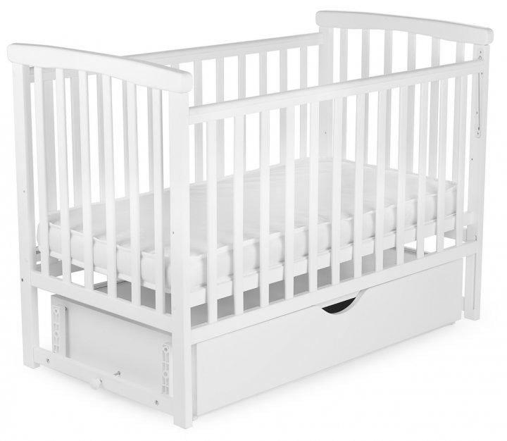 Ліжечко трансформер дитяче Bimbi з ящиком Білий Ліжечко трансформер дитяче Bimbi з ящиком Білий