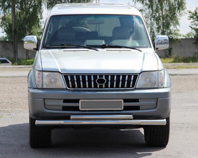 Передняя дуга ST014 CAN для Toyota Land Cruiser 90 Prado нержавеющая сталь Хром