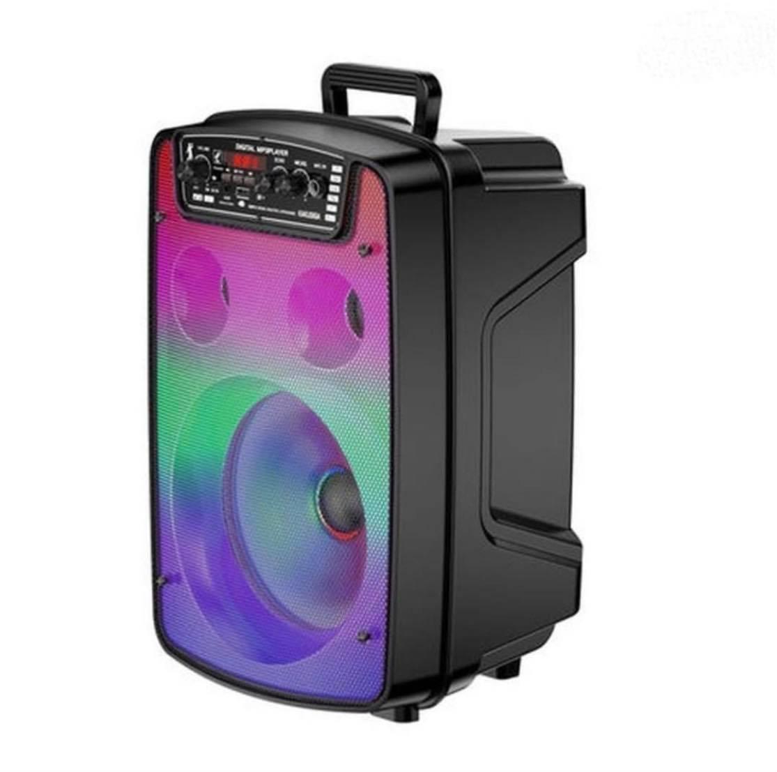 Портативная акустическая система Oty808 8" 10W с RGB мощный бас и пульт (b69afb12)