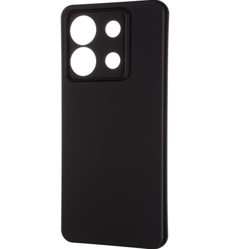 Чехол Full Soft Case for Xiaomi Redmi Note 13 Pro 5G Black - фото 3