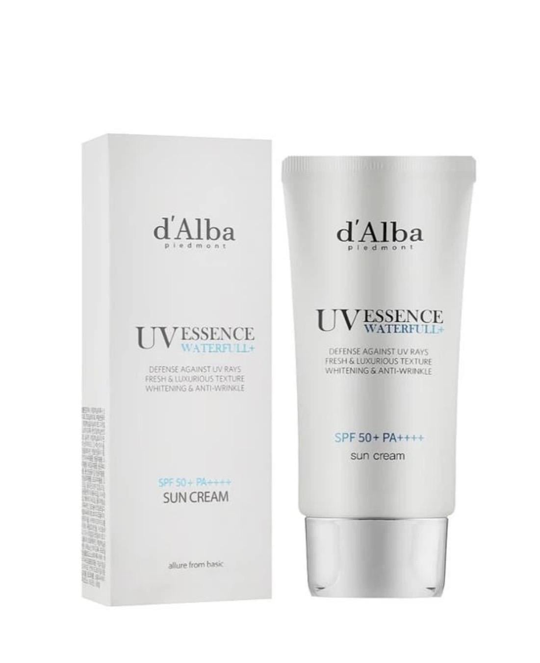 Крем-есенція сонцезахисний D'ALBA Waterfull Essence Sunscreen Spf 50+ Pa+++ 50 мл (8809222847101)