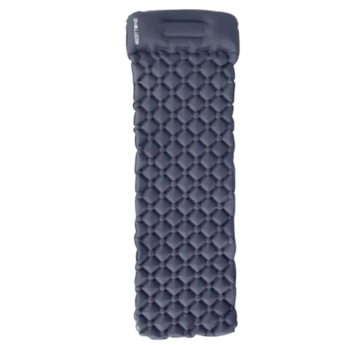 Килимок надувний Westtune односпальний з подушкою Navy blue (jxe-hzf-nvu) - фото 1 Килимок надувний Westtune односпальний з подушкою Navy blue (jxe-hzf-nvu) - фото 1