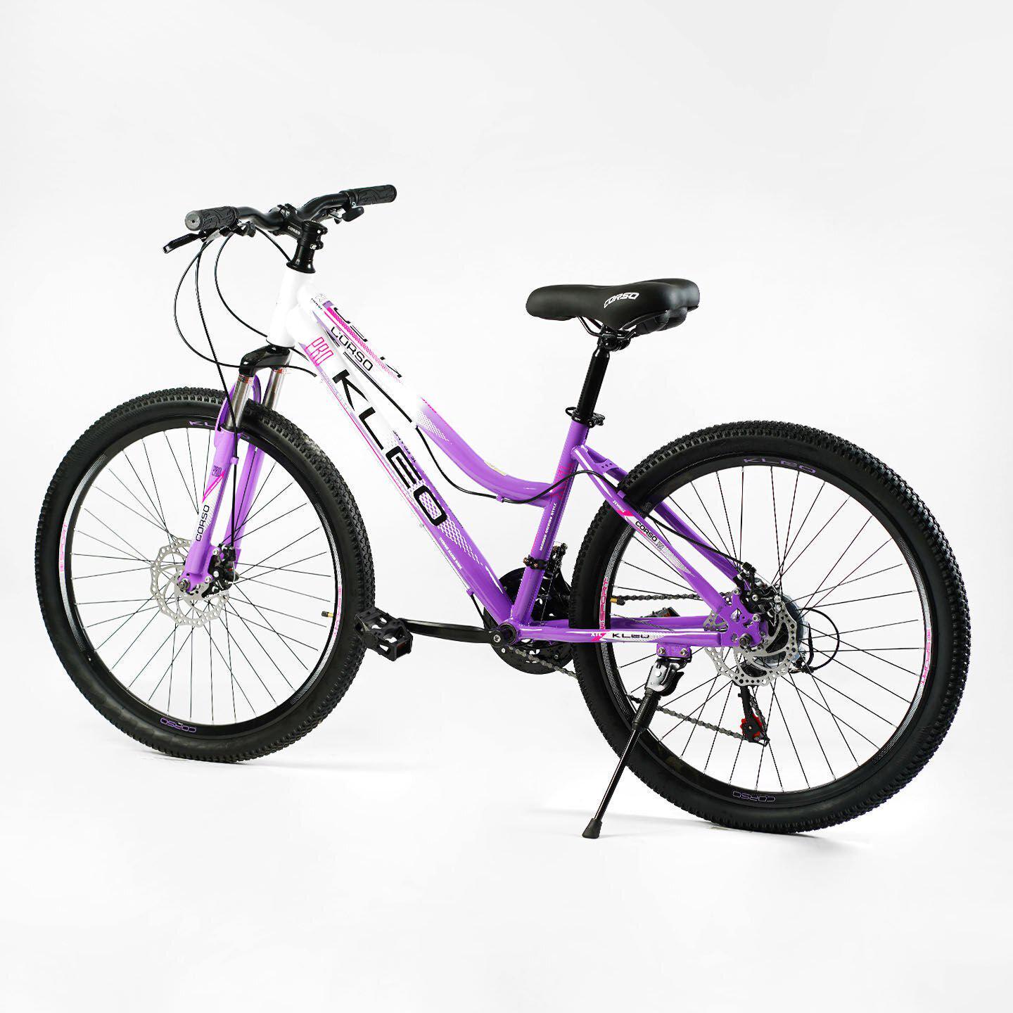 Велосипед горный Corso KLEO 26"/15" Фиолетовый (593063084) - фото 2