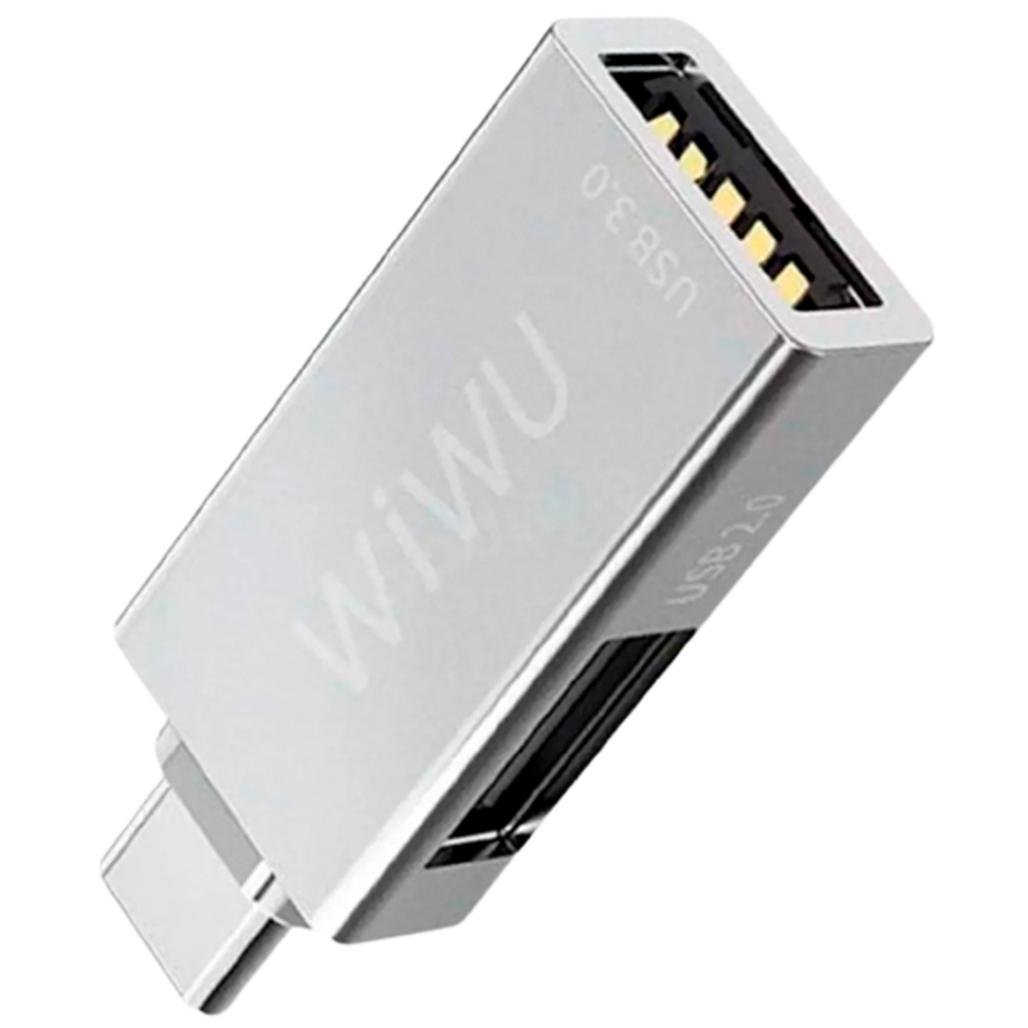 USB-хаб WIWU T02 Type-C Hub 2хUSB - фото 3