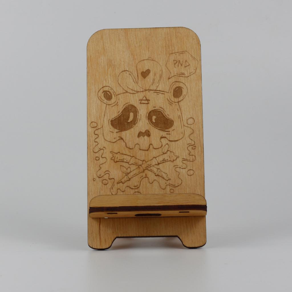 Підставка-тримач для телефону з дерева 11 (03020010)