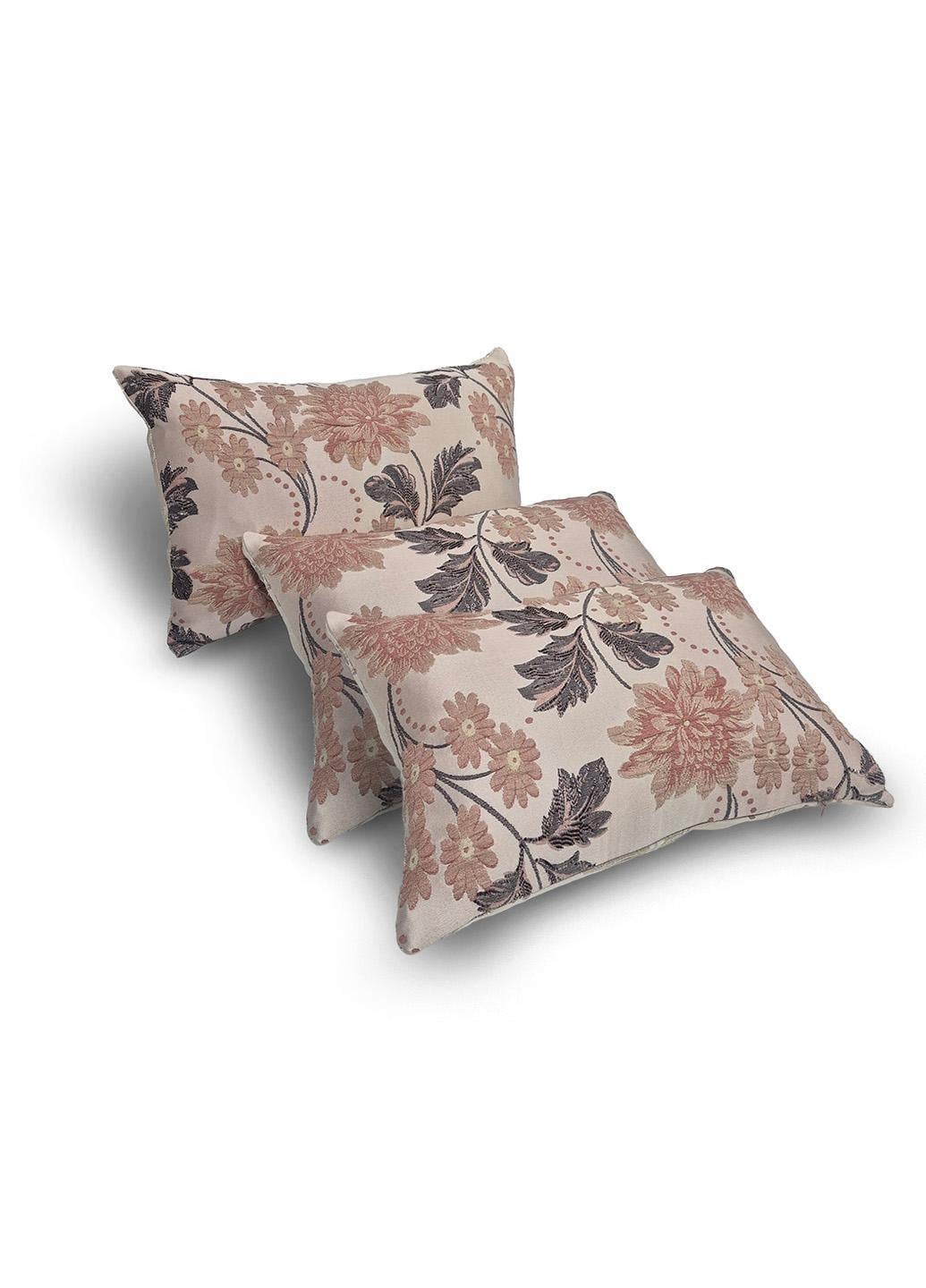 Комплект декоративных подушек Firanka Flowers 45х32см 3 шт. Терракотовый (п_0779) Комплект декоративных подушек Firanka Flowers 45х32см 3 шт. Терракотовый (п_0779)