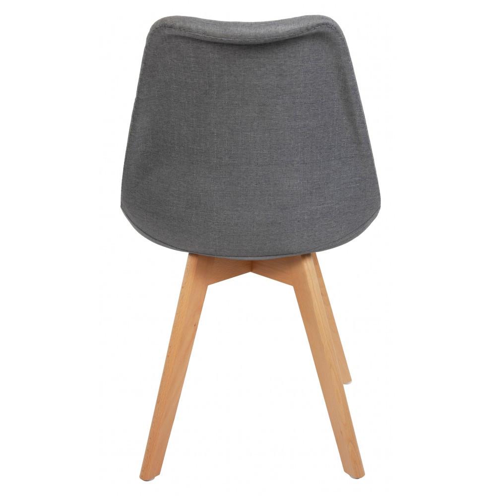 Стул для кухни обеденный Bonro B-4874 Серый (42300087) - фото 5