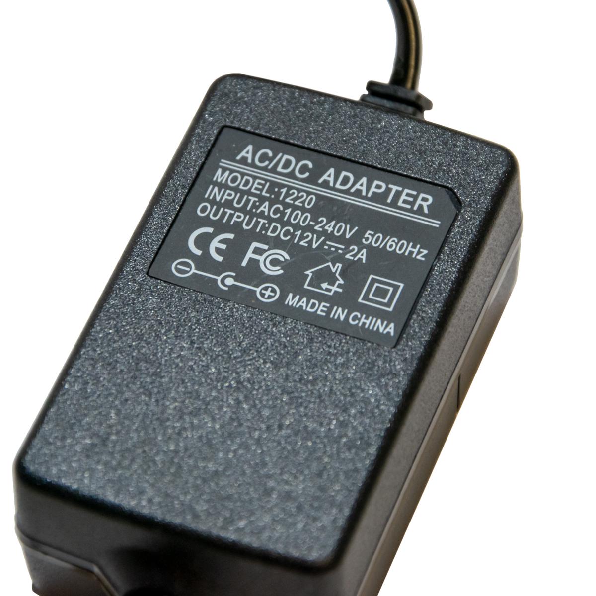 Блок живлення для ноутбука Big/Good 12 V 2 A 5,5х2,5 мм (1009639-Black) - фото 3