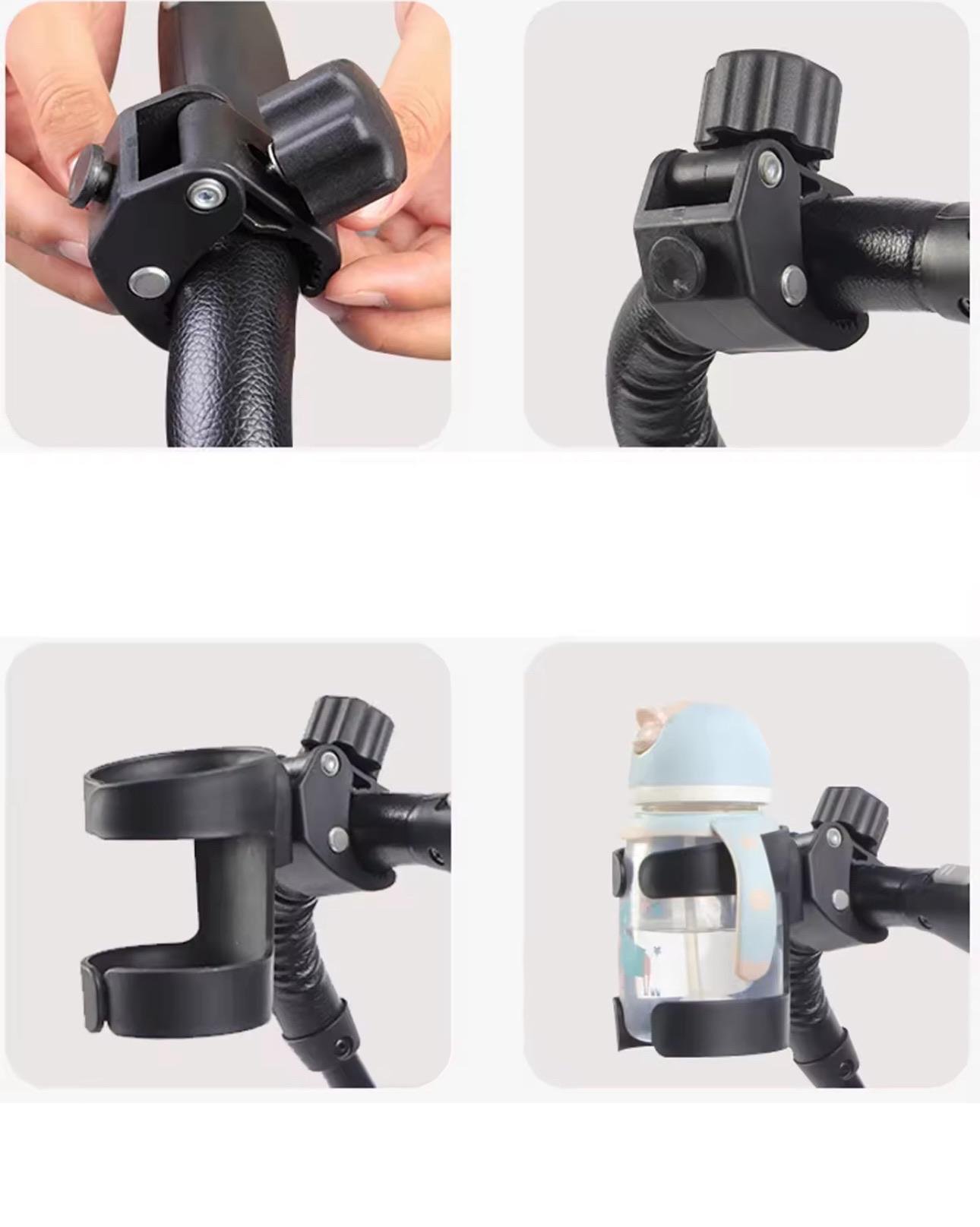 Держатель для бутылочки универсальный 360° для коляски - фото 7