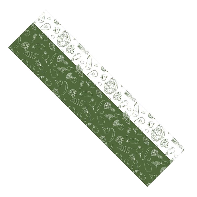 Дорожка на стол Presentville Овощи 150x40 см (DR_23F027)