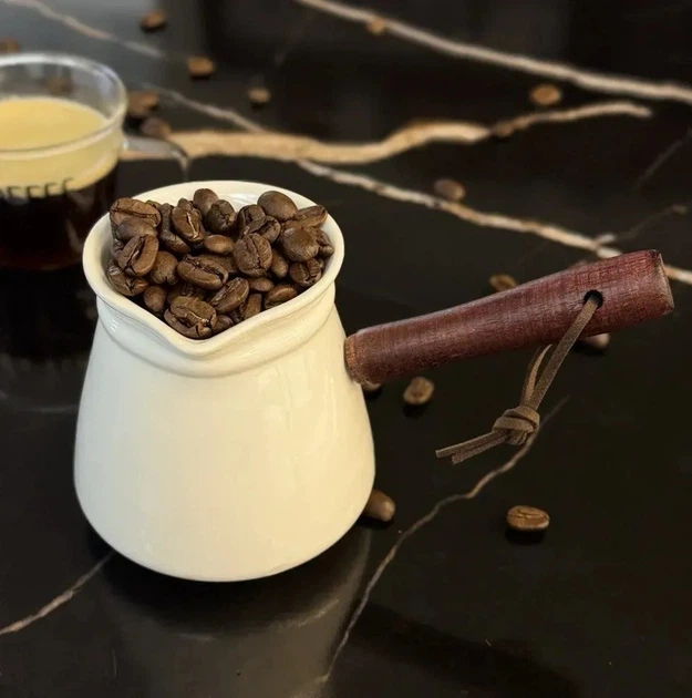 Турка керамическая 102-1197 320 мл Белый (102-1197)