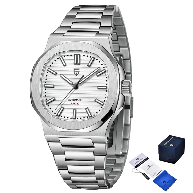 Наручний годинник Pagani Design PD-1728 Silver/White