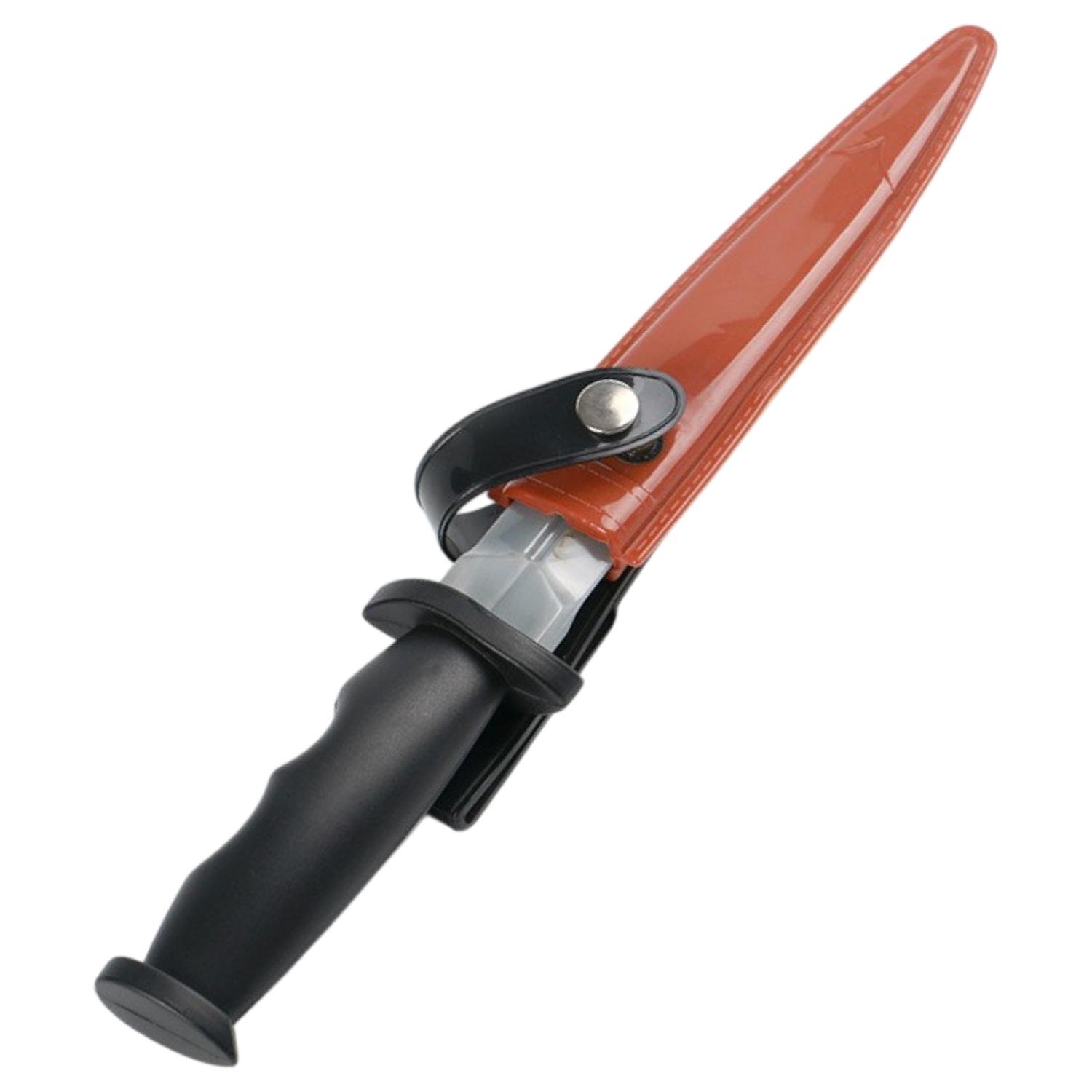 Кинжал макет GDragon Sport для тренировок страйкбола резиновый с чехлом Черный (141_8_0_1) Кинжал макет GDragon Sport для тренировок страйкбола резиновый с чехлом Черный (141_8_0_1)