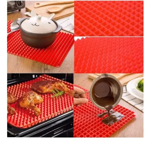 Коврик для выпечки Fat-Reduction Silicone Cooking Mat 16,25х11,5 см (21553312) - фото 3