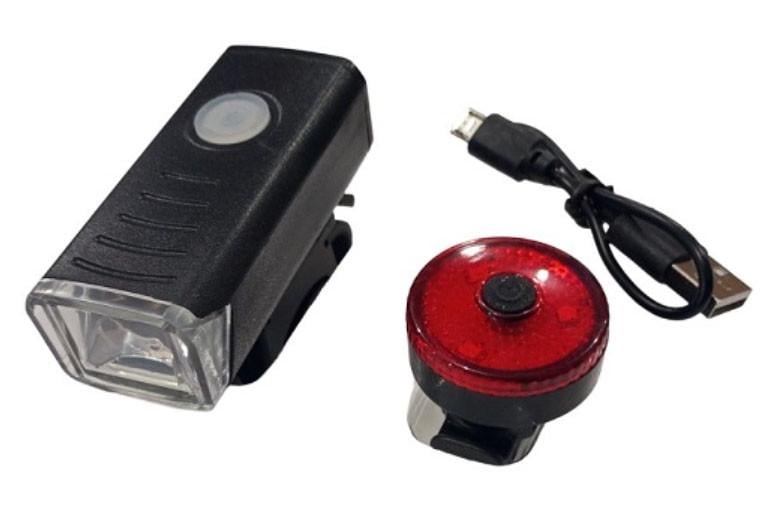 Набор велофара передняя/задняя Hua Yu HY028 (2015314394)