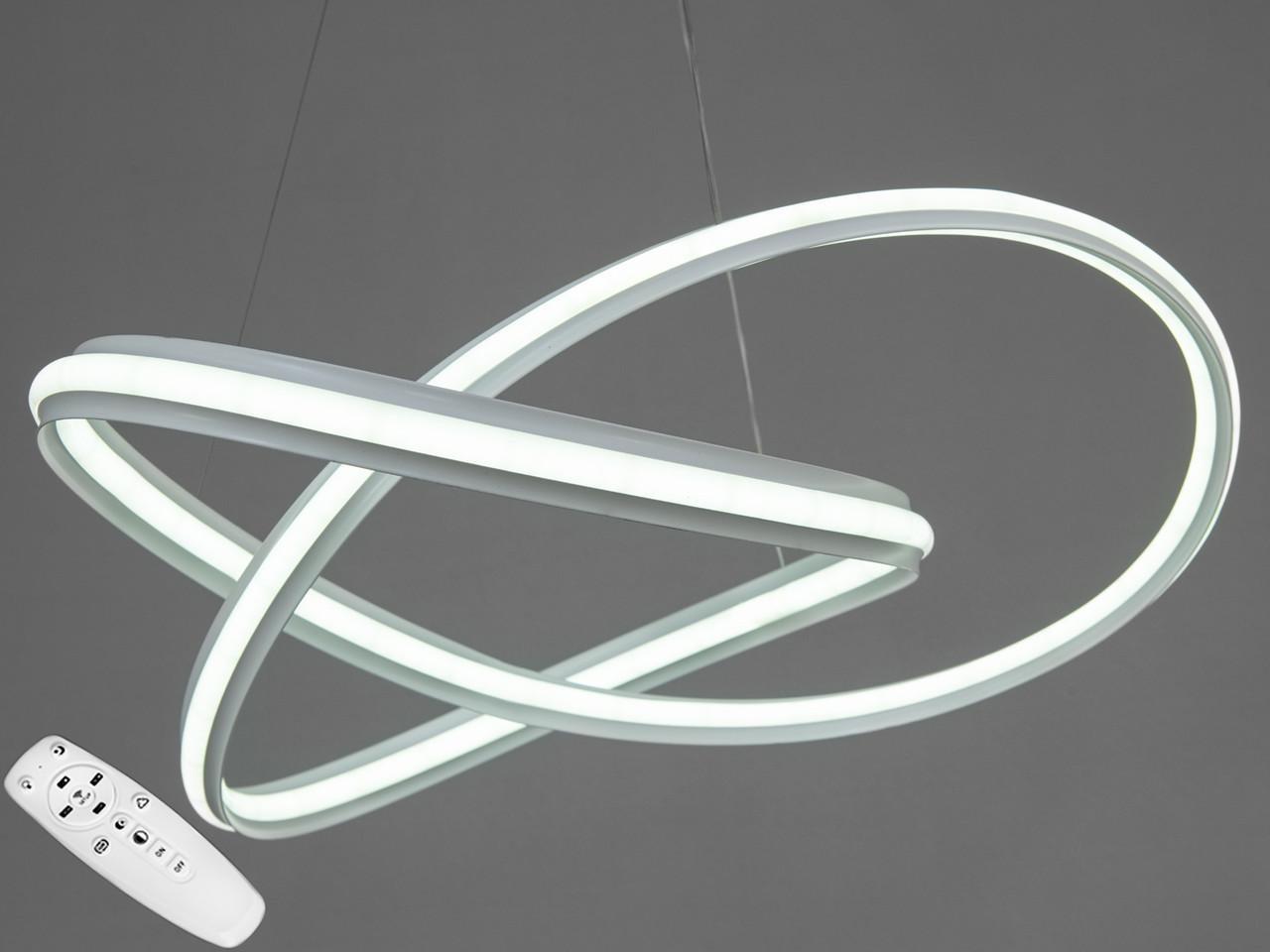 Люстра с димером LED 1061WH (2437587331)