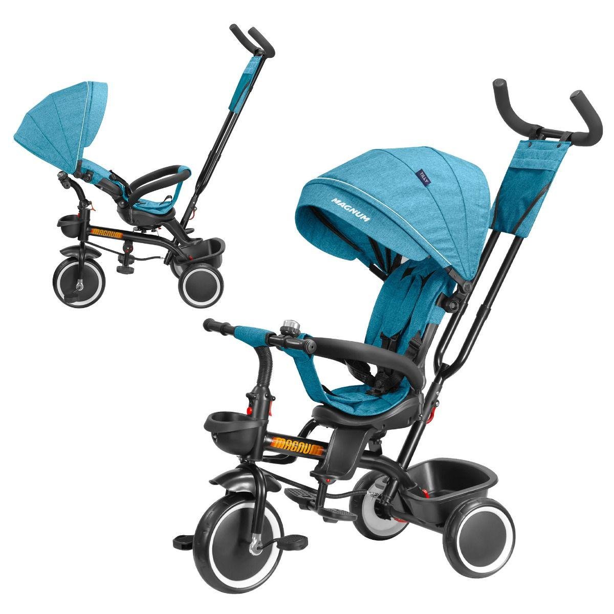 Велосипед дитячий триколісний Tilly Magnum T-3814 Green (1748362433) - фото 2 Велосипед дитячий триколісний Tilly Magnum T-3814 Green (1748362433) - фото 2