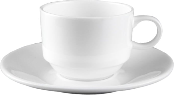 Чашка с блюдцем Wilmax 140 мл (WL-993039)