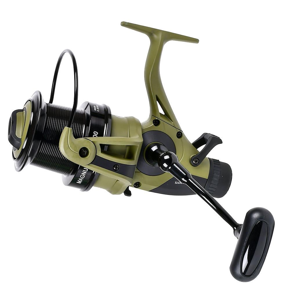 Катушка карповая с бейтранером SF24345-9 Magnum Carp 9000 5+1bb металлическая шпуля - фото 6