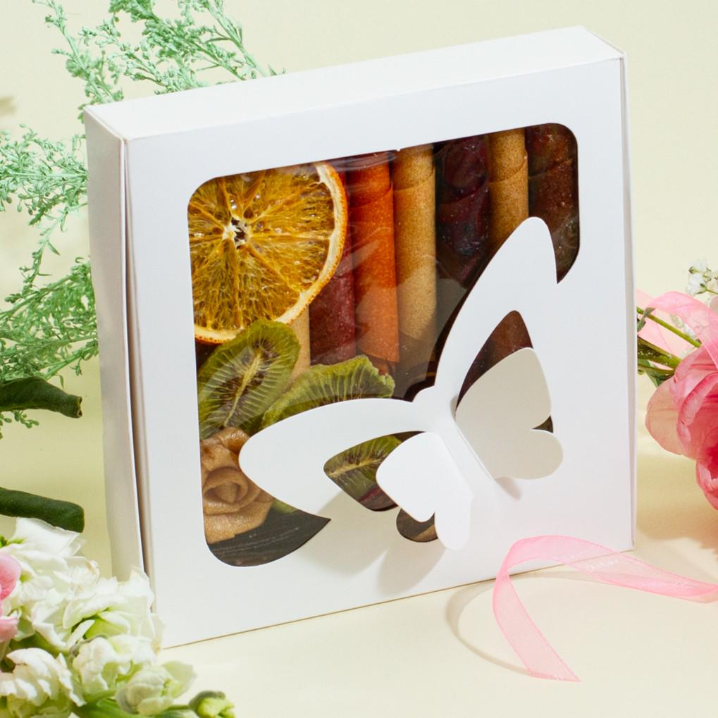 Набір пастили подарунковий Метелик 235 г Білий (FS-05010/1)