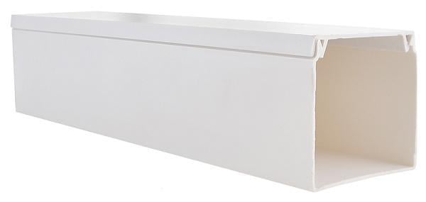 Канал кабельний АСКО-УКРЕМ 25x25 мм 2 пог. м ПВХ Білий (A0070010013)