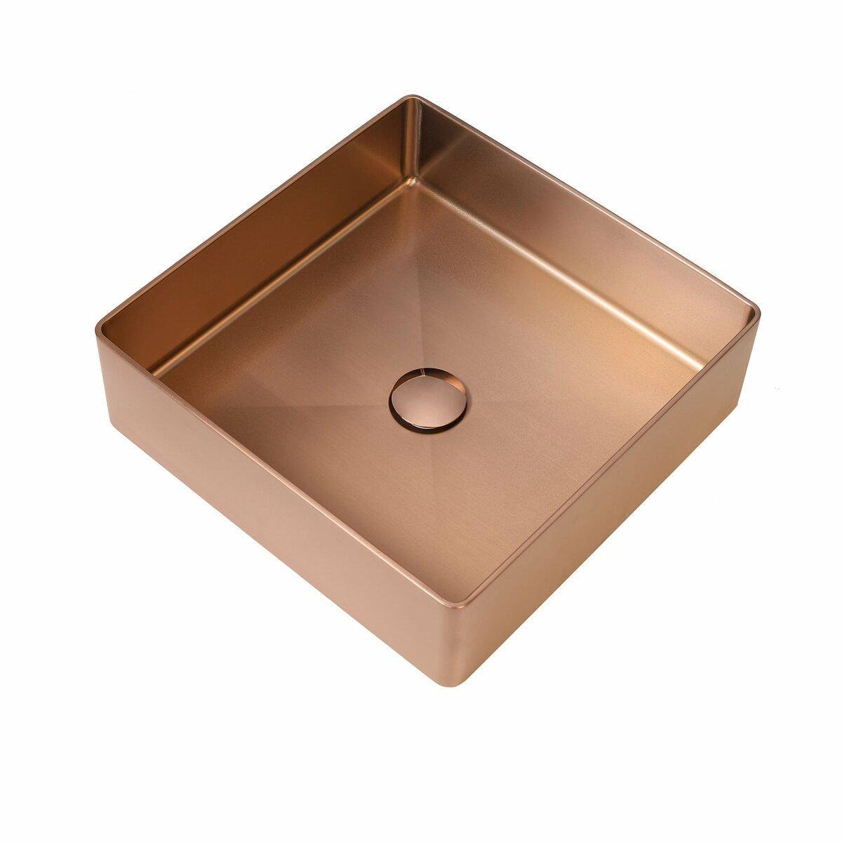 Умывальник Platinum Handmade PVD медный 400x400 мм (PLTM-SP000032529) Умывальник Platinum Handmade PVD медный 400x400 мм (PLTM-SP000032529)