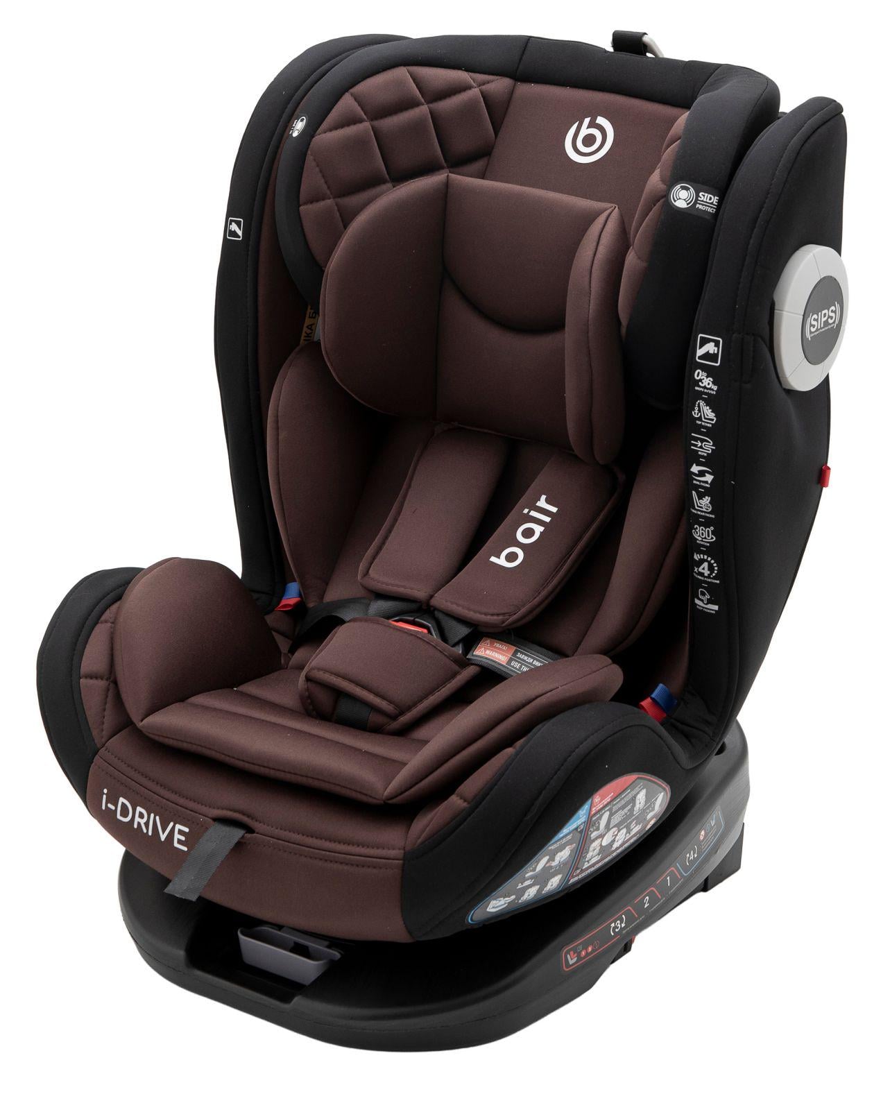 Автокресло Bair i-Drive 360 Iso-fix BG-03 Коричневый (32563728)