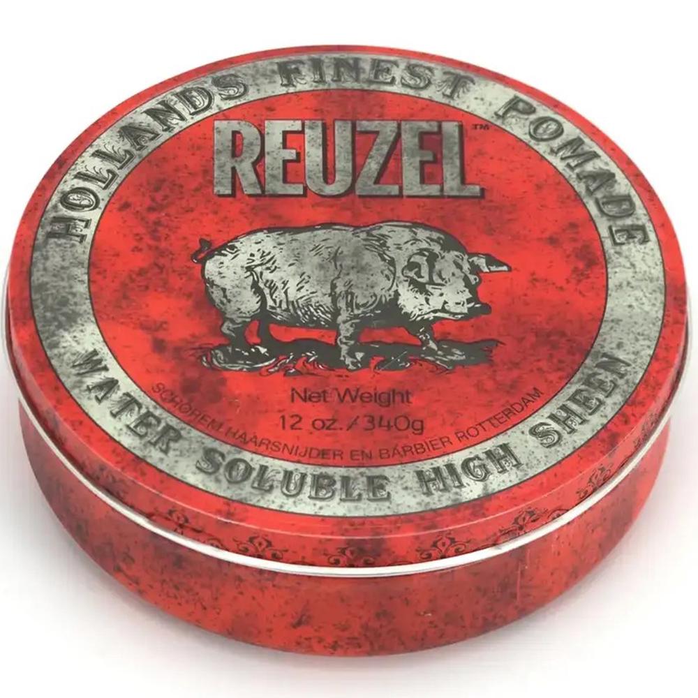 Помада для укладки волос Reuzel Red Water Soluble High Sheen 340 г (173459)