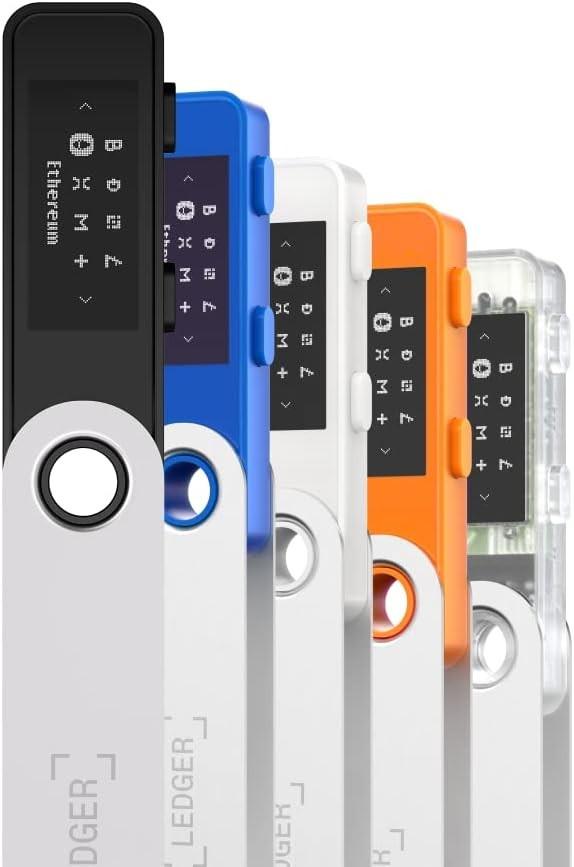 Крипто-кошелек аппаратный холодный Ledger Nano S Plus Orange BTC - фото 6