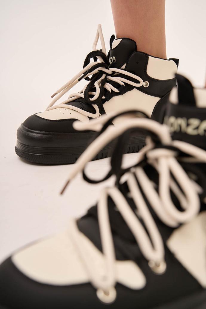 Кросівки жіночі LONZA 175150 р. 37 Чорний (14533_37) - фото 4 Кросівки жіночі LONZA 175150 р. 37 Чорний (14533_37) - фото 4