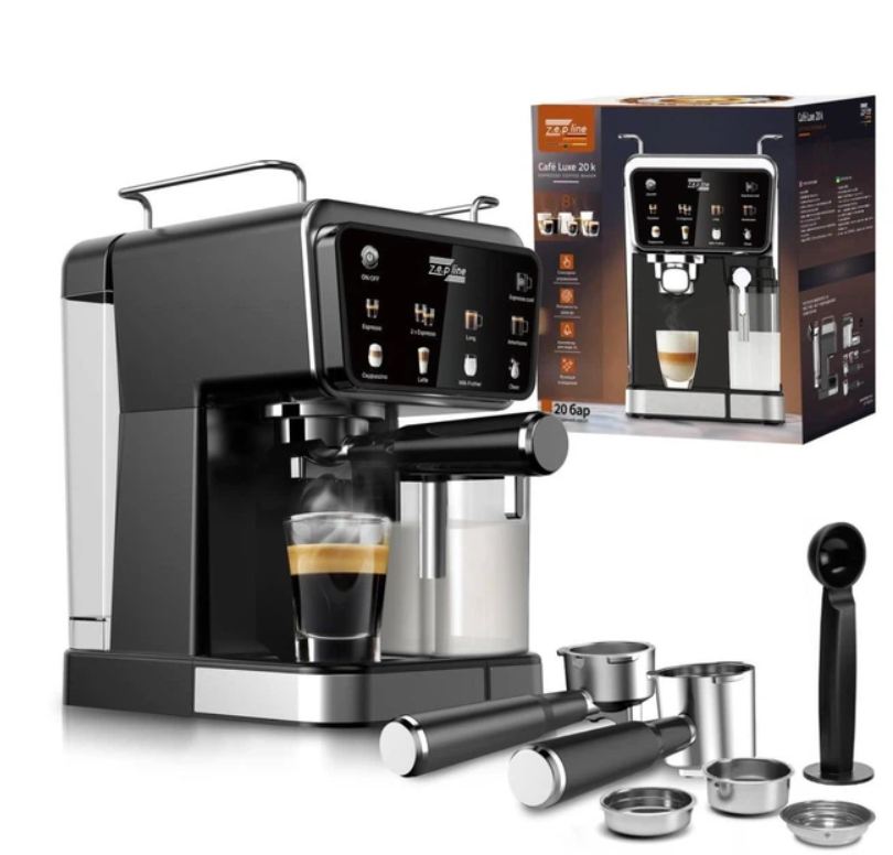 Кофемашина ZepLine ZP-6803-NEW 3000 Вт с капучинатором 2 л (31230036)
