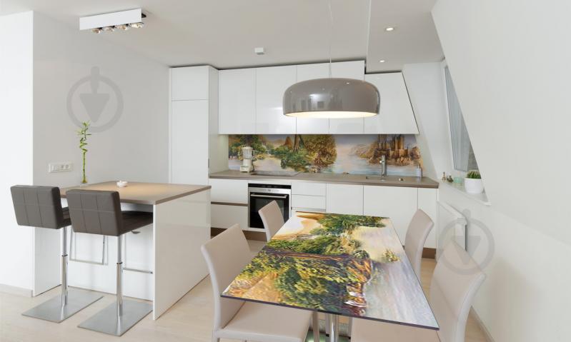 Наклейка виниловая на стол Zatarga «Оазис» 600х1200 мм Z180684st Наклейка виниловая на стол Zatarga «Оазис» 600х1200 мм Z180684st