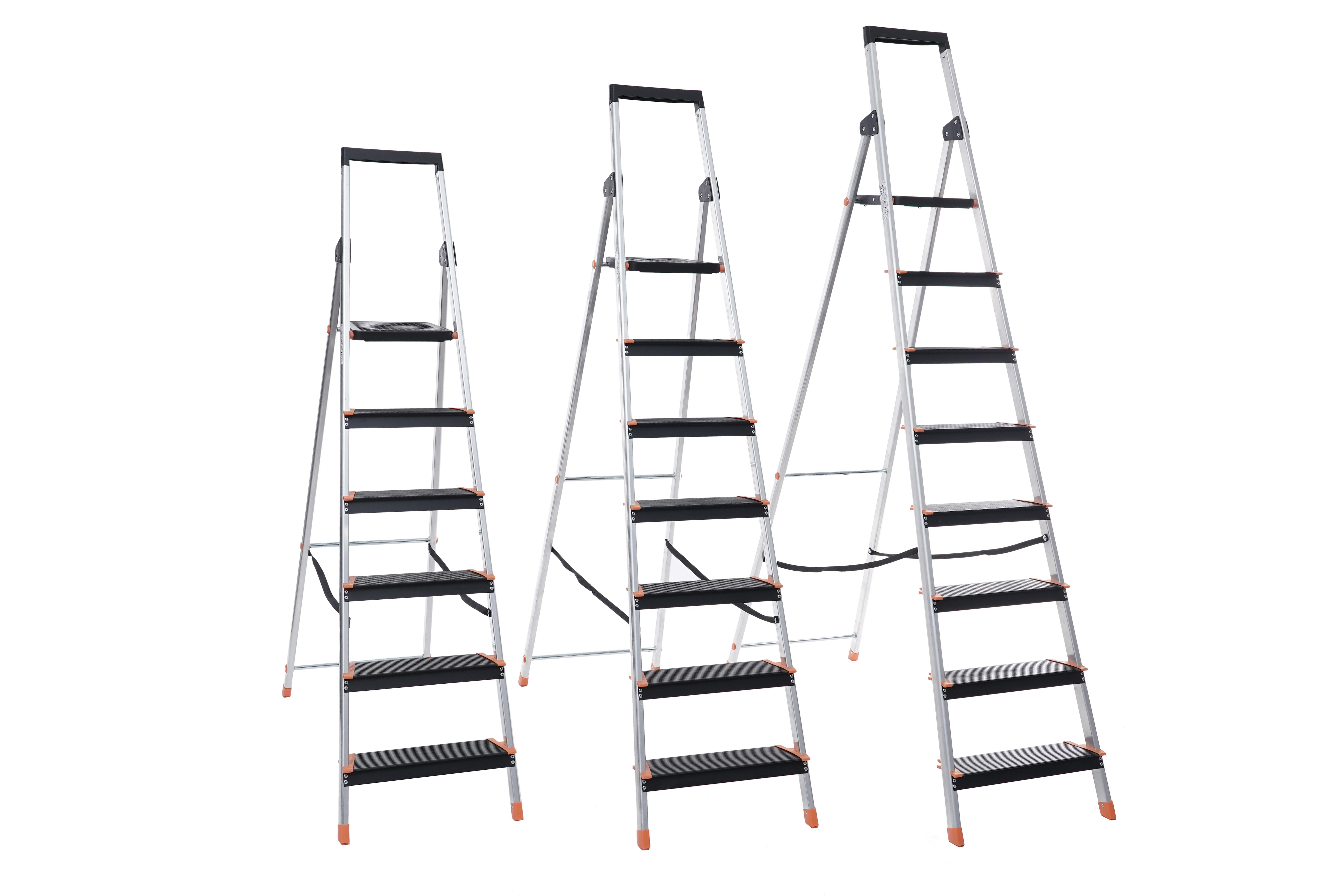 Стрем’янка алюмінієва Steppy Forta 8 на 8 сходинок (4018C) - фото 6 Стрем’янка алюмінієва Steppy Forta 8 на 8 сходинок (4018C) - фото 6