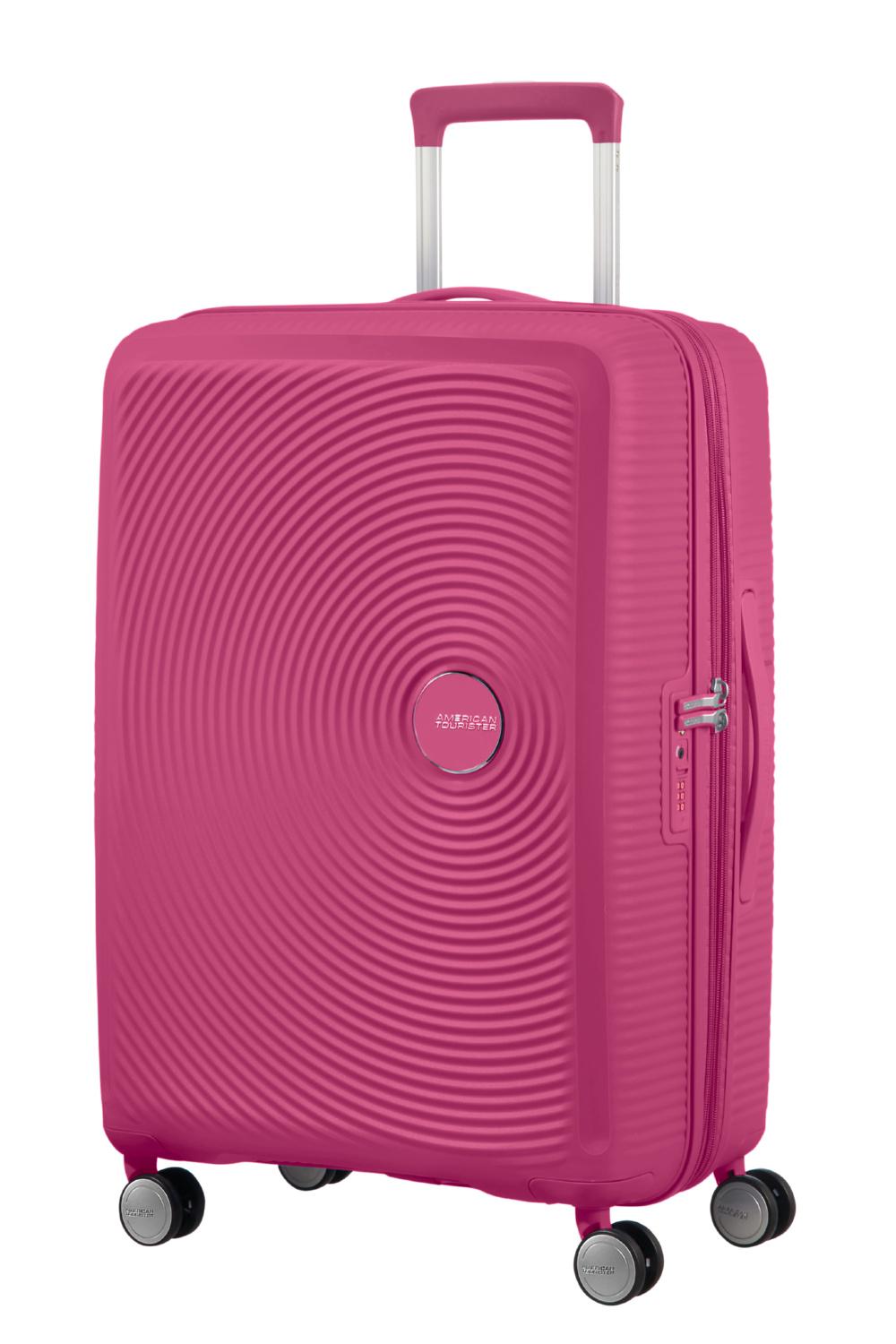 Чемодан с расширением American Tourister Soundbox 67x46,5x29/32 см Фуксия (32G-81002) - фото 6