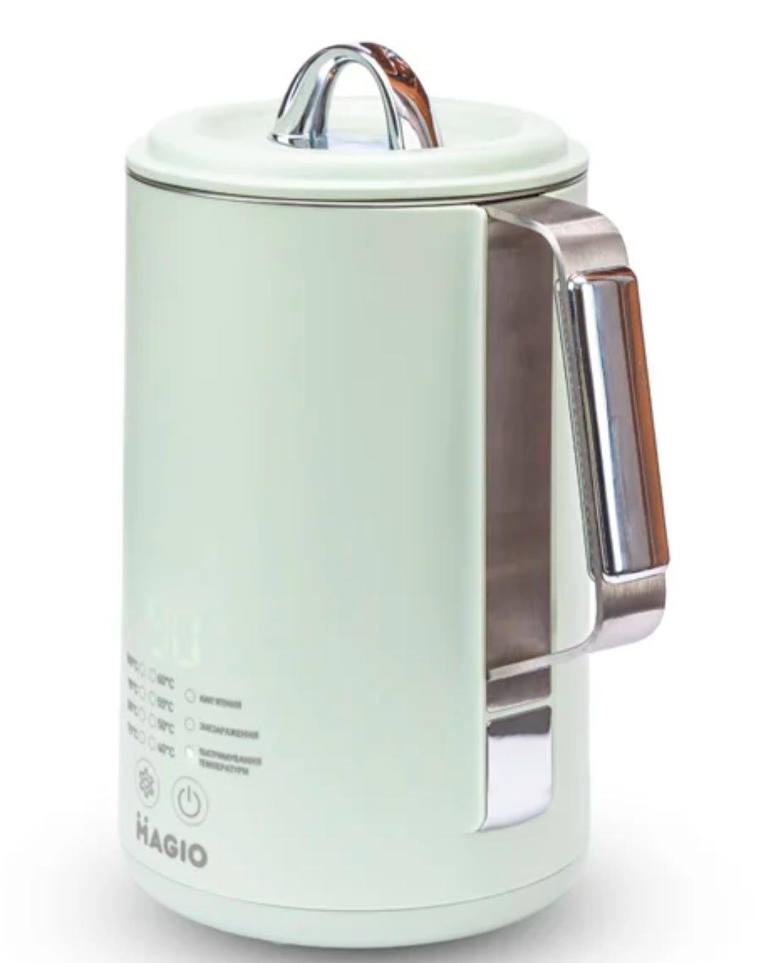 Електрочайник Magio MG-515 термостійкий 1500 Вт 1,5 л Світло-Зелений (MG-515) - фото 2