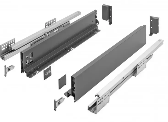 Выдвижная система GTV AxisPro l-450 мм средний H116 Графитовый (PB-AXISPRO-KPL450B)