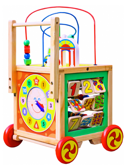 Бизиборд детский деревянный 3887 многофункциональный развивающий (2705539410)