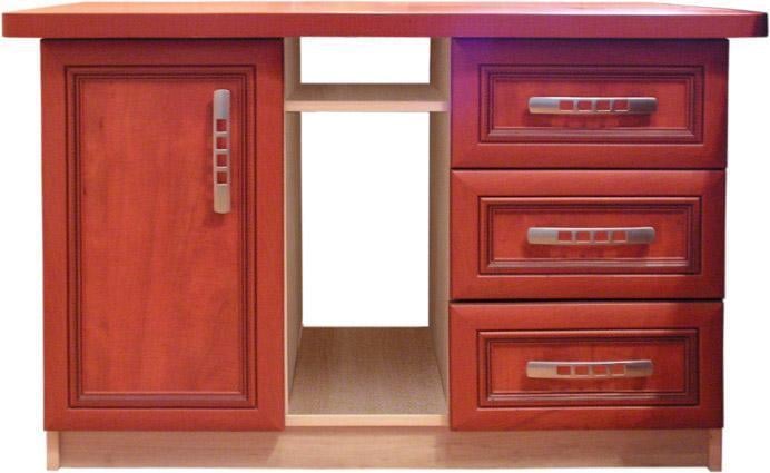 Тумба-органайзер МАКСИ-МЕбель Буран косичка тонировка Дуб молочный/Яблоня локарна (12491)