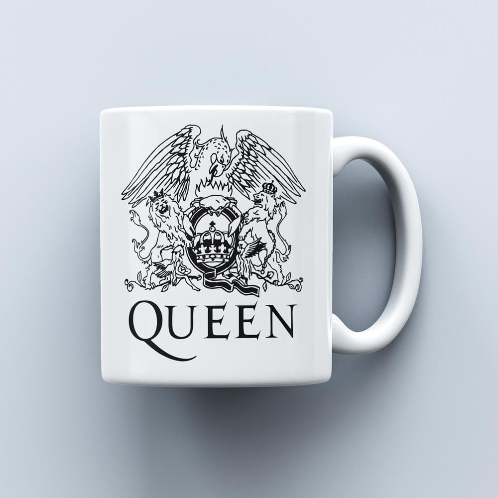Чашка с эмблемой группы Queen 330 мл