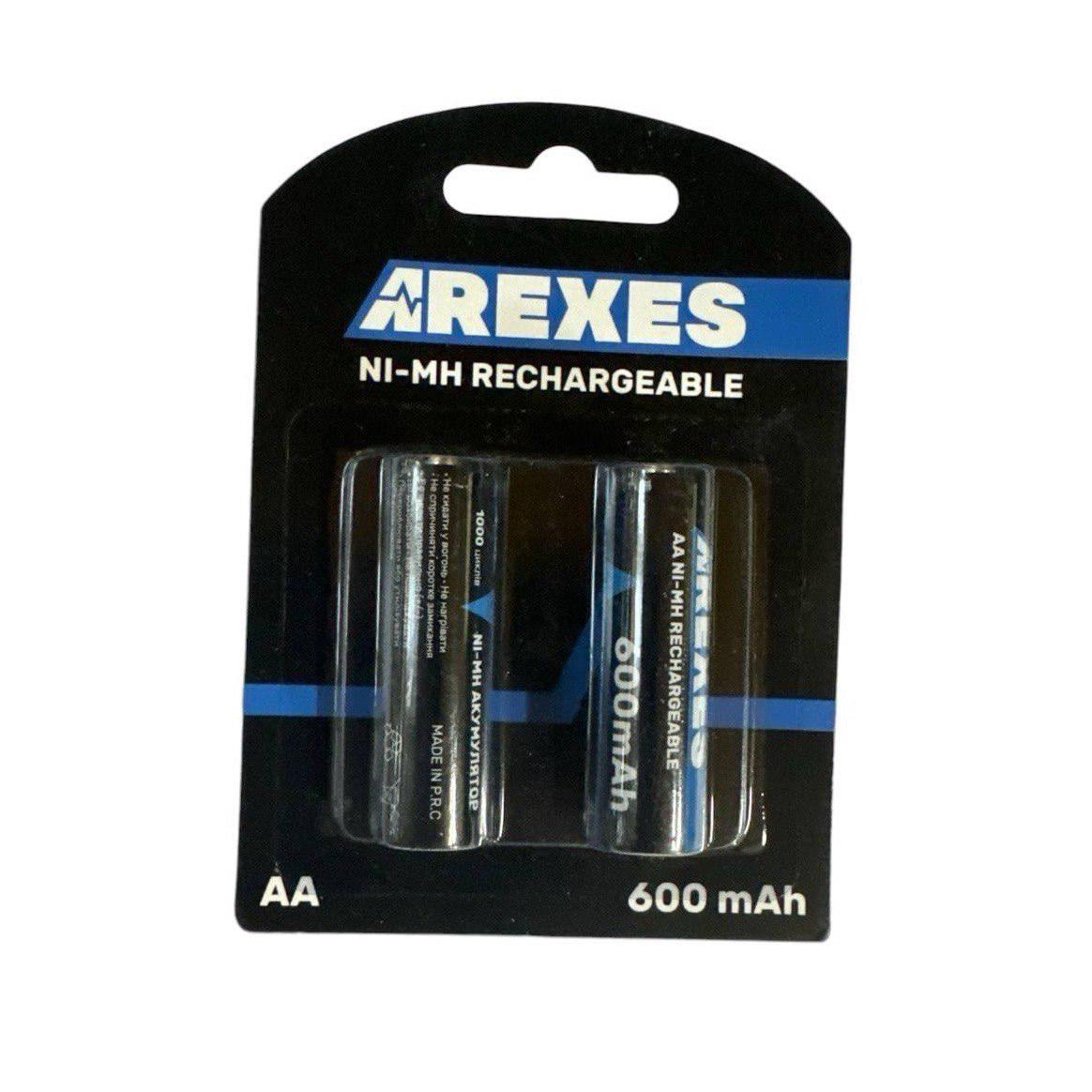 Акумулятор AREXES AAv 600 mAh R6 1,2v NI-MH 2 шт. (4828056866403-E3)