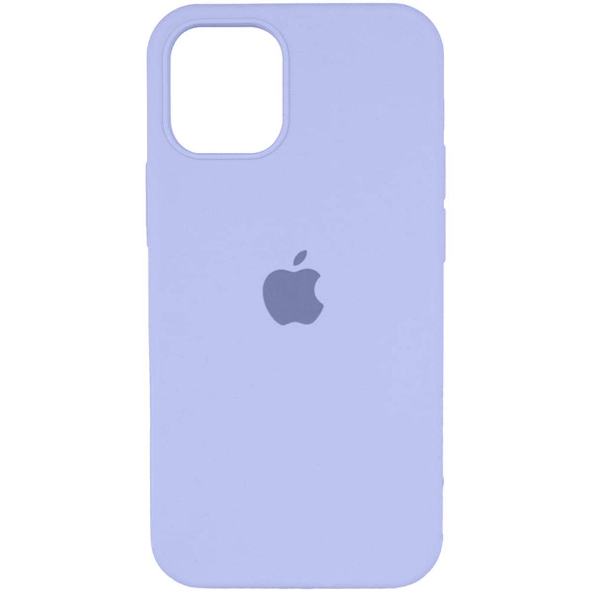 Противоударный чехол Silicone Full Case AA Open Cam для Apple iPhone 15 Pro Max Lilac