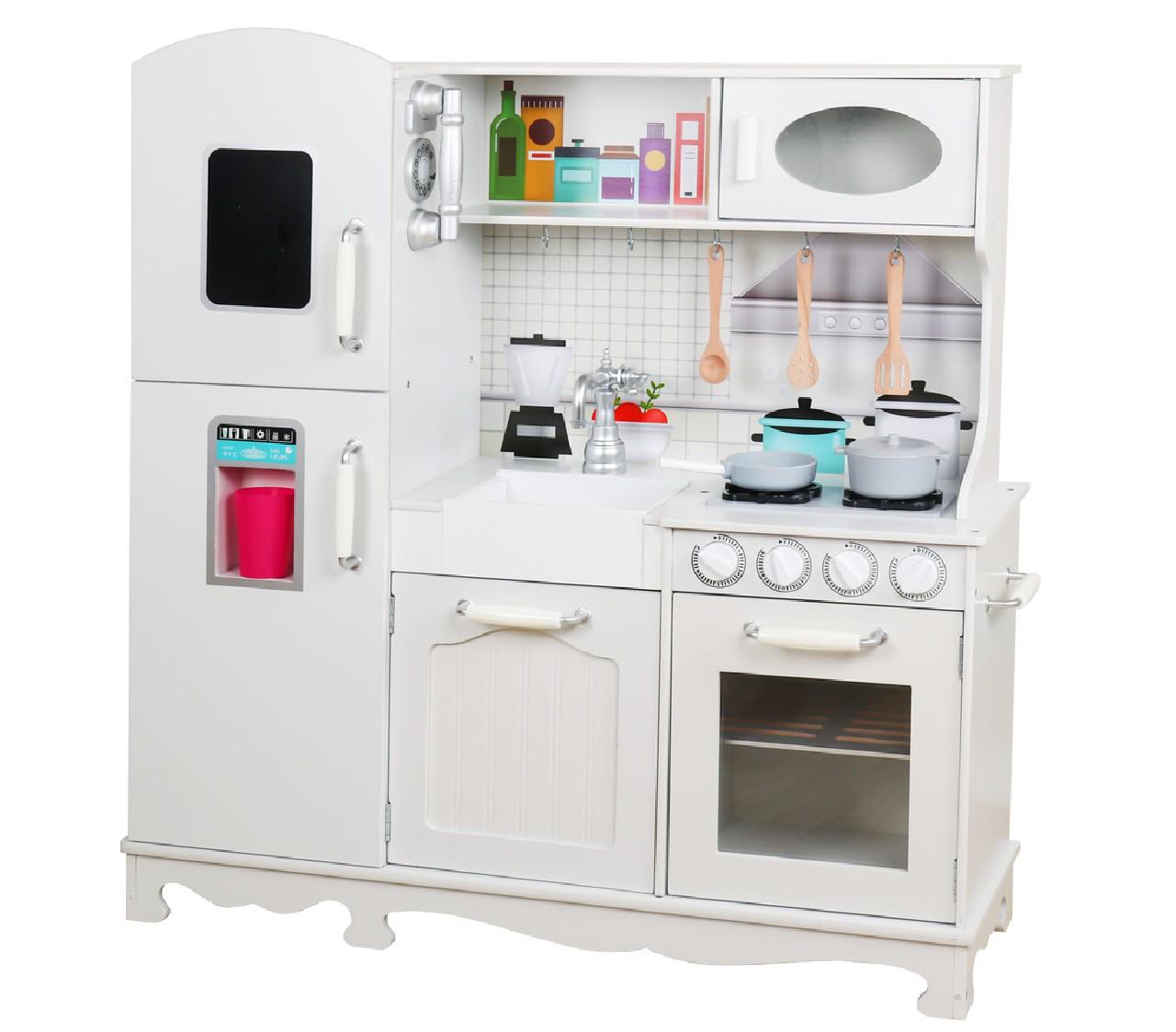 Дитяча кухня Маленький Шеф із плитою та LED-підсвіткою з аксесуарами (2800313535) - фото 2 Дитяча кухня Маленький Шеф із плитою та LED-підсвіткою з аксесуарами (2800313535) - фото 2