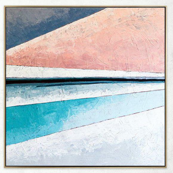 Картина на холсте ArtSale Абстракция 70х70 см abst0088