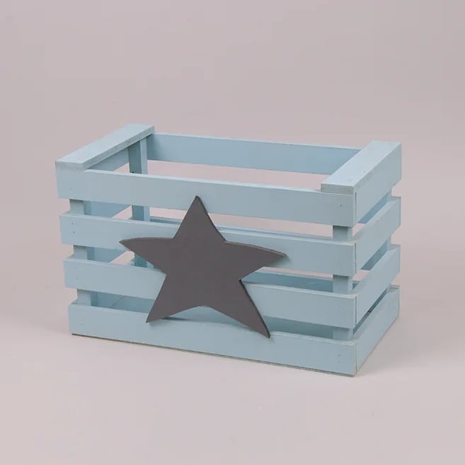 Ящик для іграшок Flora Блакитний (29557) Ящик для іграшок Flora Блакитний (29557)