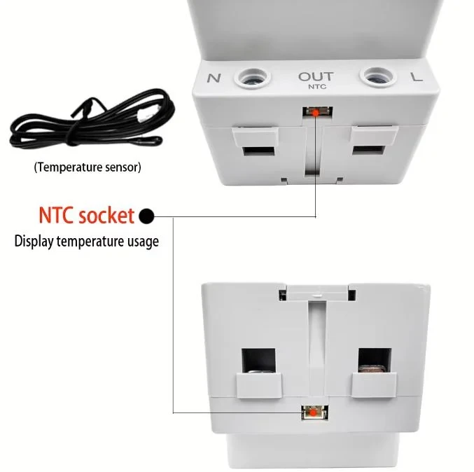 Измеритель 8в1 63A LCD KWS-302 - фото 3