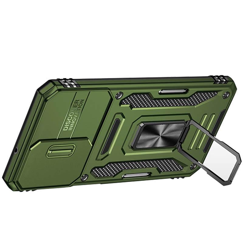 Противоударный чехол Camshield Army Ring для Samsung Galaxy M14 5G Army Green - фото 4