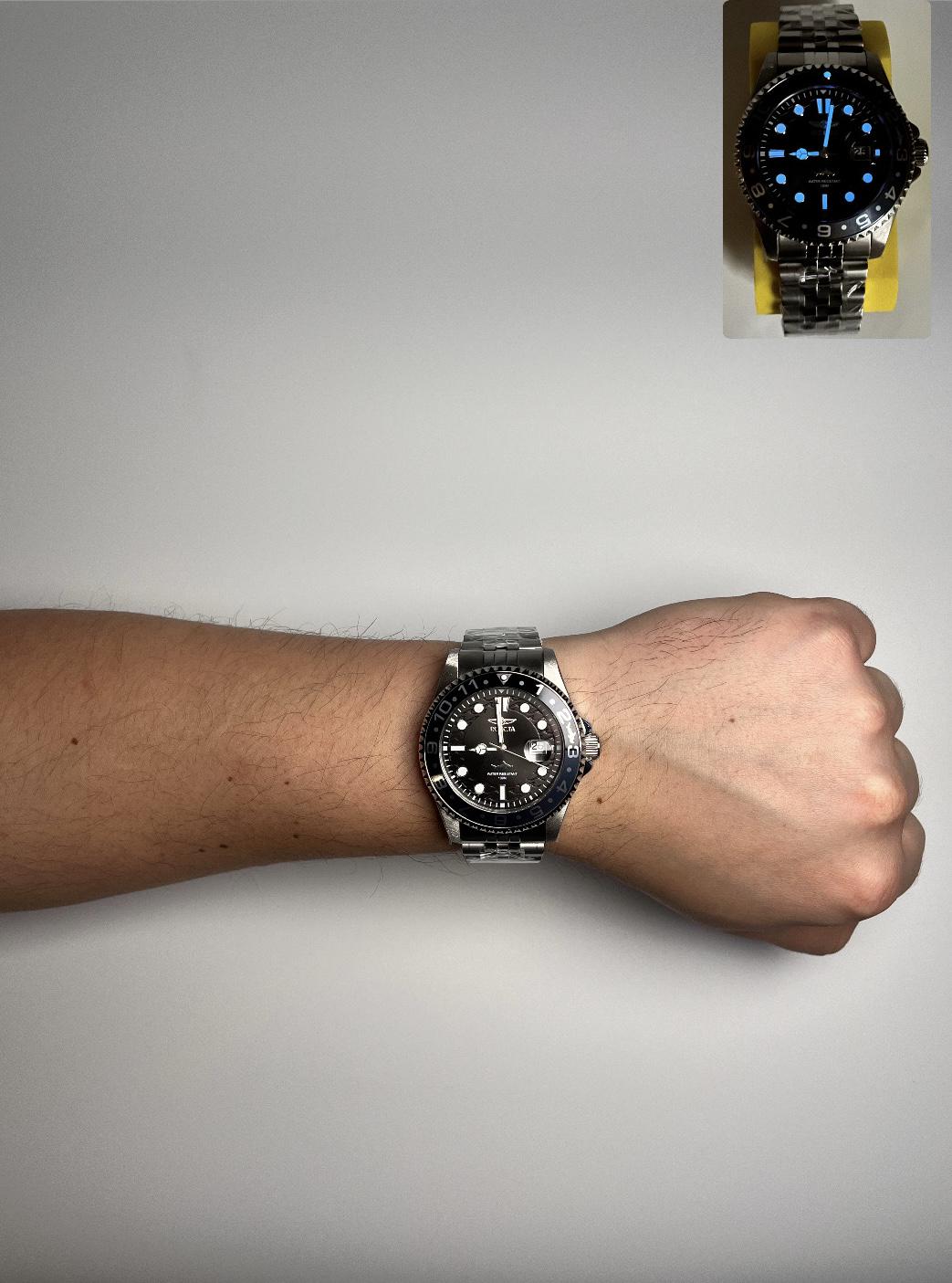 Годинник Invicta 35129 Pro Diver Срібний (14181464) - фото 9 Годинник Invicta 35129 Pro Diver Срібний (14181464) - фото 9