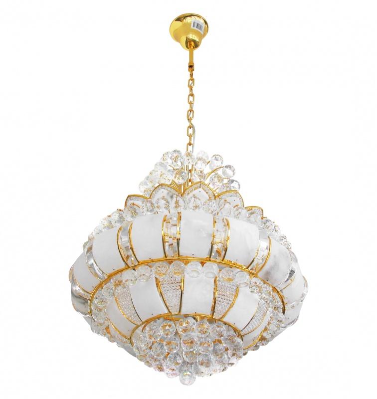 Люстра подвесная большая для холла Brille BCL-288S/27