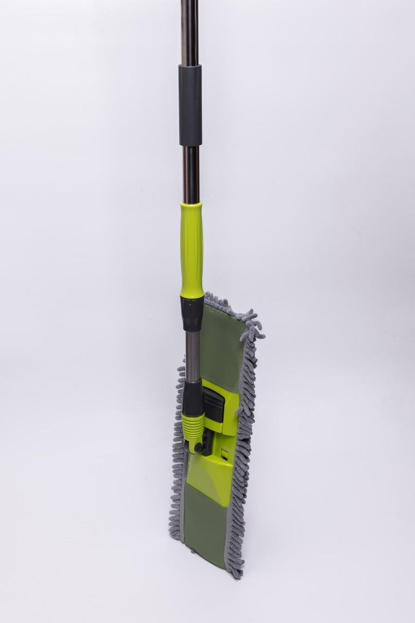 Швабра з телескопічною ручкою та насадкою з мікрофібри для миття підлоги/плитки/ламінату/лінолеуму (HP-35015-51) - фото 6