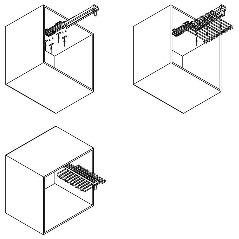 Брючниця верхнього кріплення Muller одинарна (31823) - фото 9